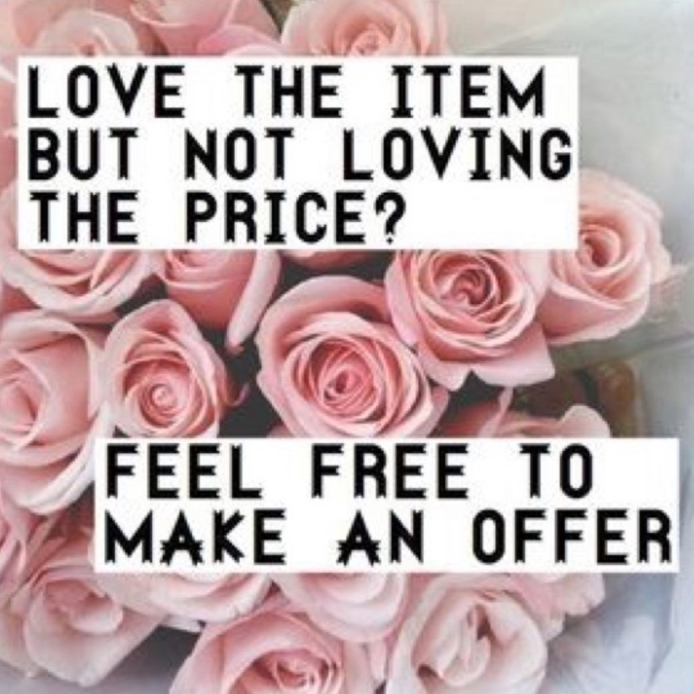 MAKE ME AN OFFER ON ANYTHING U LIKE